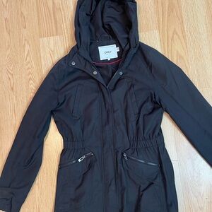 Only Black Hooded Jacket
